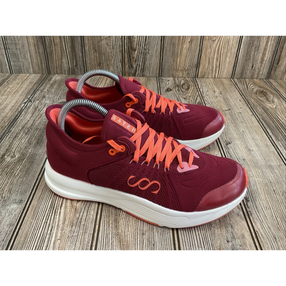 Saysh The Felix Runner Women's Size 9 Fire Red Casual Athletic Sneakers Shoes